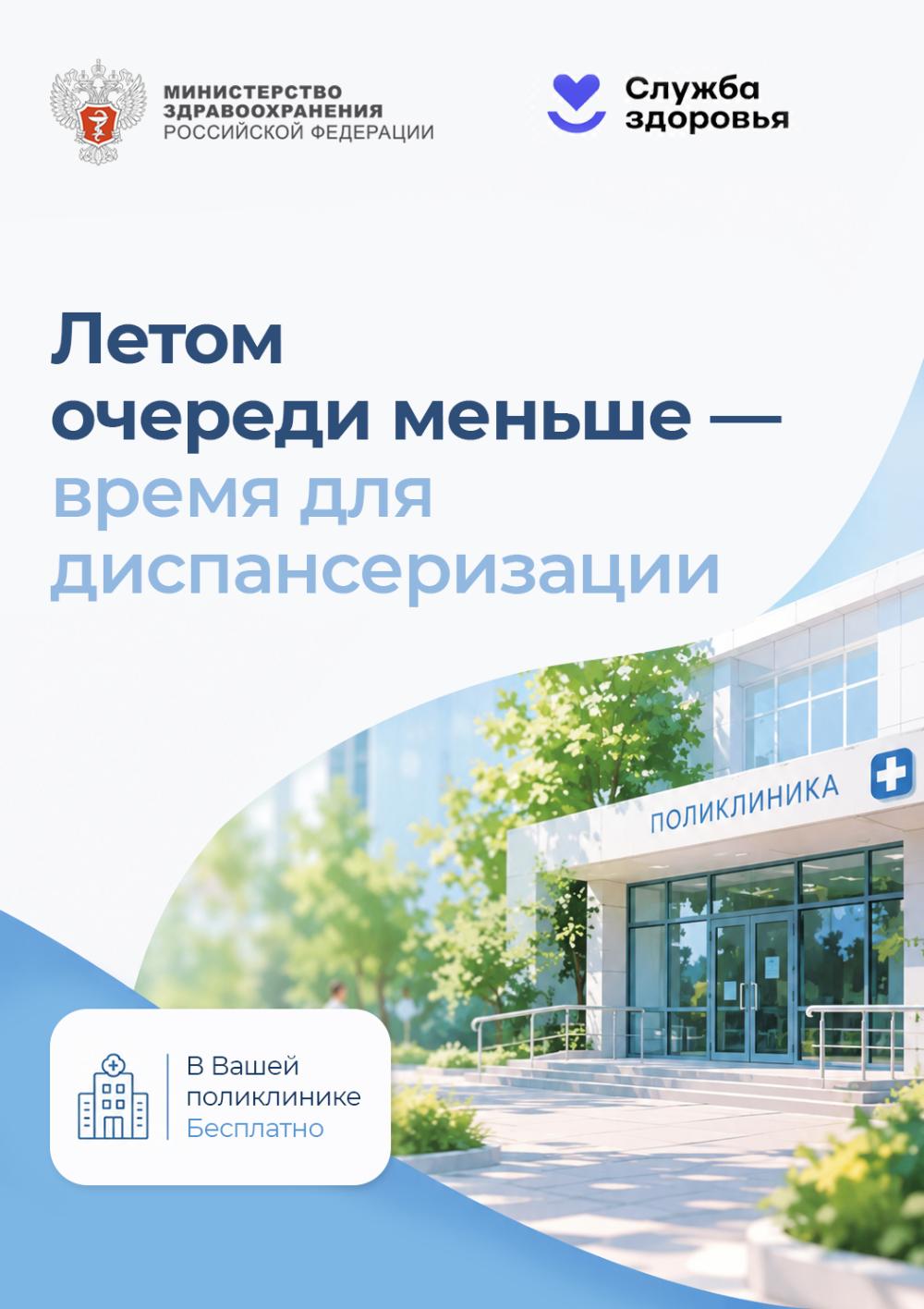 Диспансеризация – здоровье на годы вперед